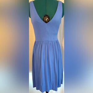 LOFT Ann Taylor. Sleeveless Dress With Crossover Cutout Back.